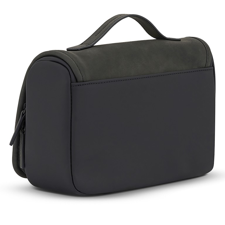 Kulturbeutel Bali Washbag zum Aufhängen All Black, Farbe: schwarz, Marke: Kapten & Son, EAN: 4251145245009, Abmessungen in cm: 23x17x11.5, Bild 3 von 7