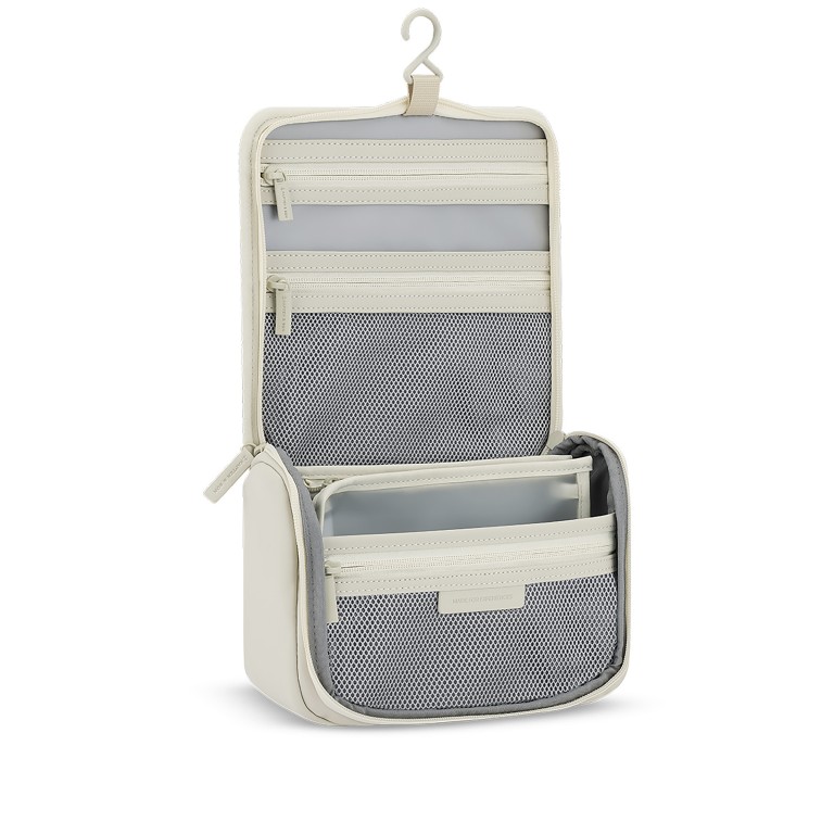 Kulturbeutel Bali Washbag zum Aufhängen Sandstone, Farbe: beige, Marke: Kapten & Son, EAN: 4251145244910, Abmessungen in cm: 23x17x11.5, Bild 5 von 7