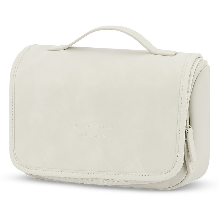 Kulturbeutel Bali Washbag zum Aufhängen Sandstone, Farbe: beige, Marke: Kapten & Son, EAN: 4251145244910, Abmessungen in cm: 23x17x11.5, Bild 2 von 7