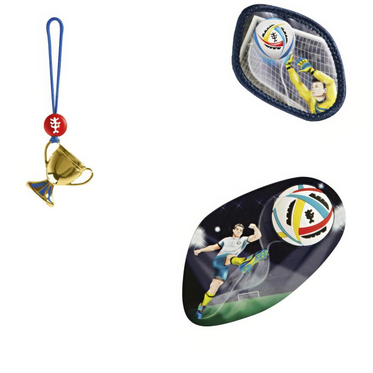 Sticker / Anhänger für Schulranzen Magic Mags Soccer Ben, Farbe: grau, Marke: Step by Step, EAN: 4047443505071, Bild 1 von 3