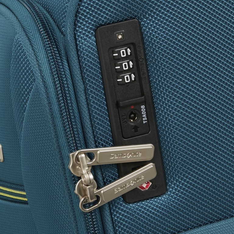 Koffer Base-Breeze Upright 45 Underseater Petrol Blue, Farbe: blau/petrol, Marke: Samsonite, EAN: 5400520322807, Abmessungen in cm: 36x45x20, Bild 9 von 11