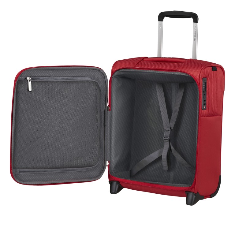 Koffer Base-Breeze Upright 45 Underseater Red, Farbe: rot/weinrot, Marke: Samsonite, EAN: 5400520322814, Abmessungen in cm: 36x45x20, Bild 8 von 11