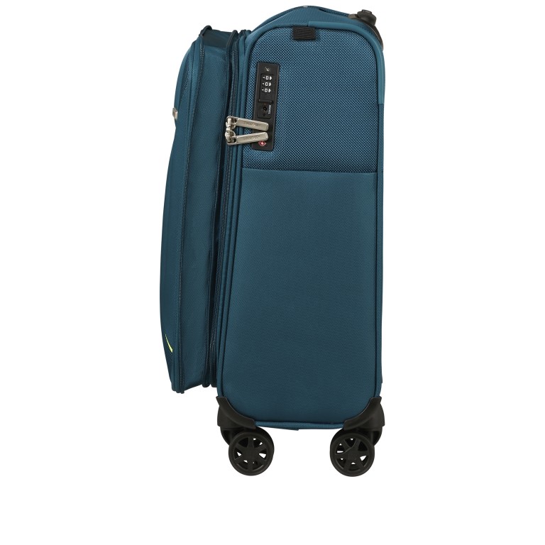 Koffer Base-Breeze Spinner 55 expandable Petrol Blue, Farbe: blau/petrol, Marke: Samsonite, EAN: 5400520322845, Abmessungen in cm: 40x55x23, Bild 4 von 16
