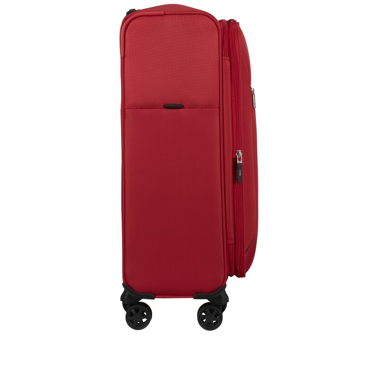 Koffer Base-Breeze Spinner 67 expandable Red, Farbe: rot/weinrot, Marke: Samsonite, EAN: 5400520322890, Abmessungen in cm: 43x67x27, Bild 6 von 15