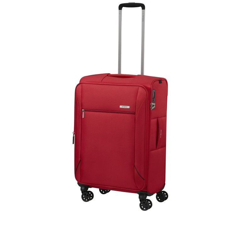Koffer Base-Breeze Spinner 67 expandable Red, Farbe: rot/weinrot, Marke: Samsonite, EAN: 5400520322890, Abmessungen in cm: 43x67x27, Bild 7 von 15
