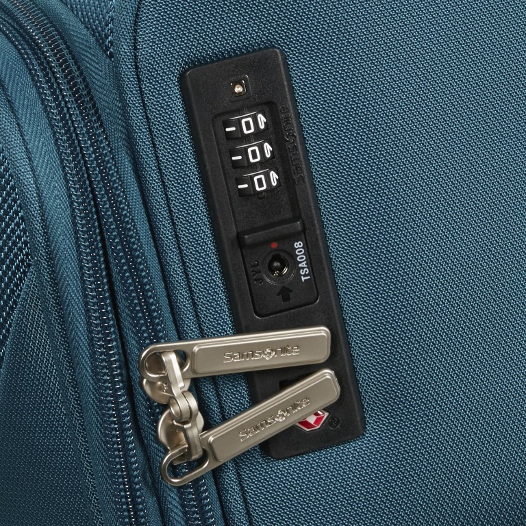 Koffer Base-Breeze Spinner 78 expandable Petrol Blue, Farbe: blau/petrol, Marke: Samsonite, EAN: 5400520322920, Abmessungen in cm: 47x78x30, Bild 12 von 15