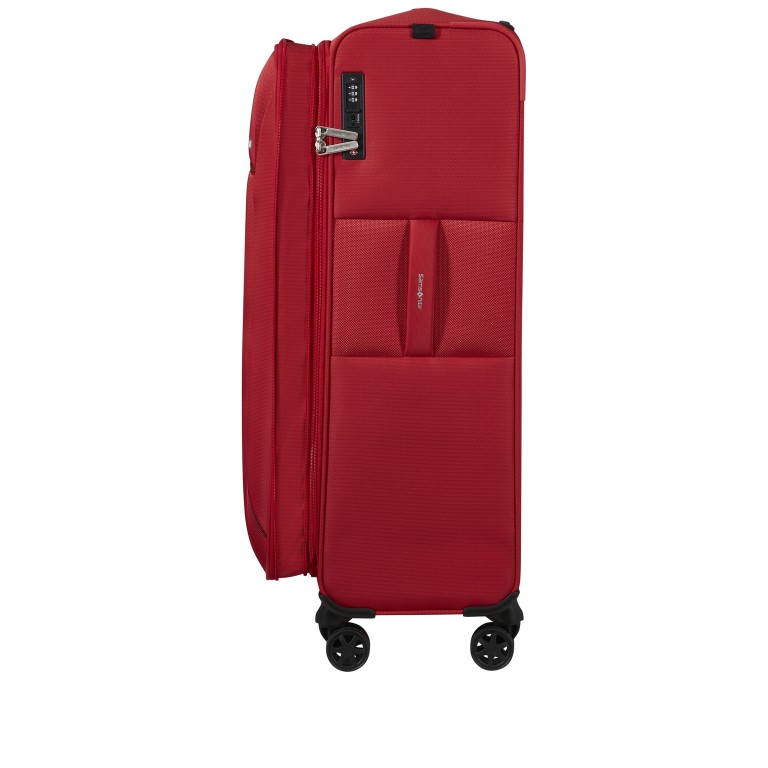 Koffer Base-Breeze Spinner 78 expandable Red, Farbe: rot/weinrot, Marke: Samsonite, EAN: 5400520322937, Abmessungen in cm: 47x78x30, Bild 4 von 15