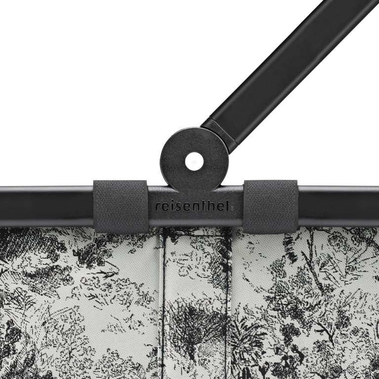 Einkaufskorb Carrybag Jaquard Grey, Farbe: grau, Marke: Reisenthel, EAN: 4012013744068, Abmessungen in cm: 48x29x28, Bild 6 von 6