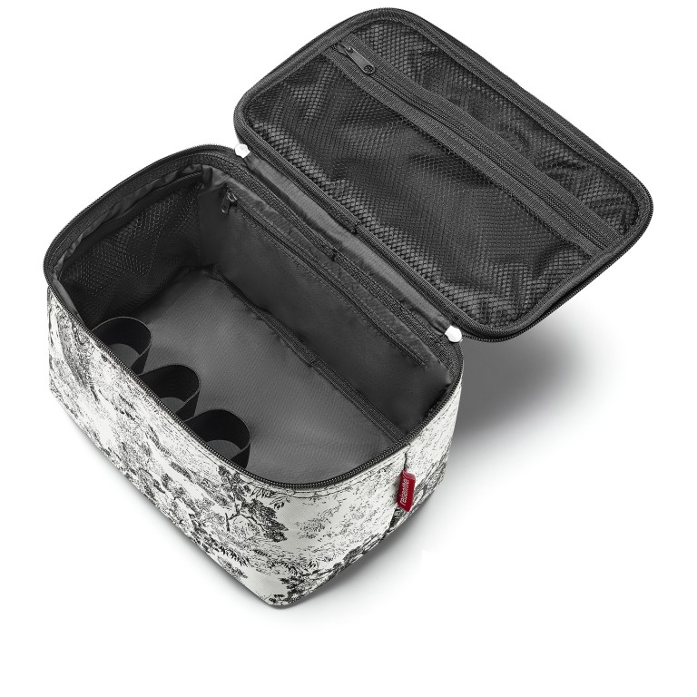 Kosmetikkoffer Cosmetic Case Jaquard Grey, Farbe: grau, Marke: Reisenthel, EAN: 4012013744334, Abmessungen in cm: 28x18x17, Bild 3 von 3