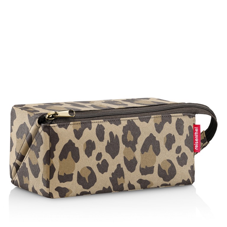 Kulturbeutel Foldcase Leo Macchiato, Farbe: braun, Marke: Reisenthel, EAN: 4012013744396, Abmessungen in cm: 23x11x11, Bild 2 von 3