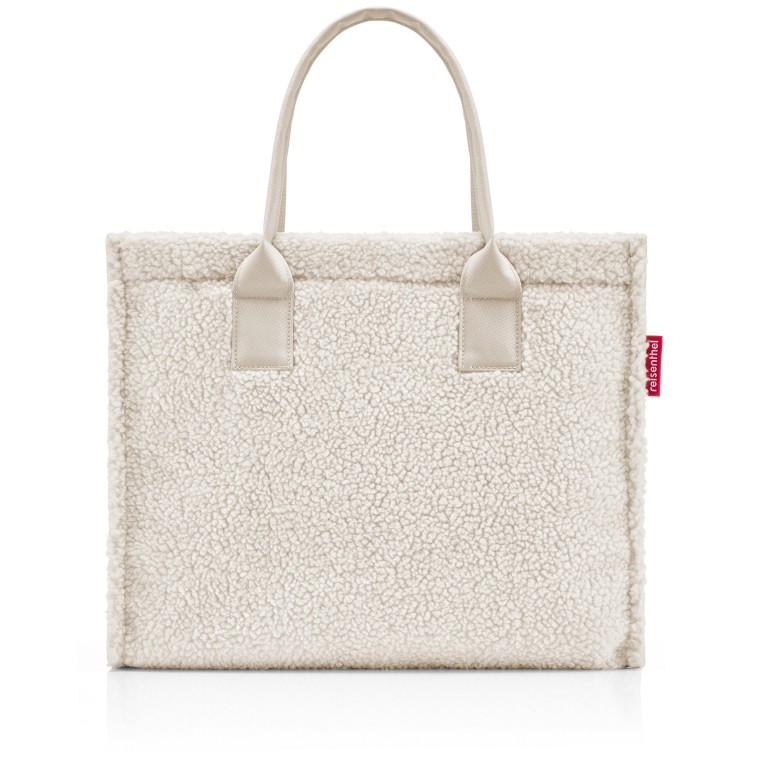 Shopper Daily Shopper Teddy Sand, Farbe: beige, Marke: Reisenthel, EAN: 4012013744167, Abmessungen in cm: 42x35x17, Bild 1 von 4