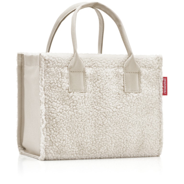 Handtasche Daily Shopper XS Teddy Sand, Farbe: beige, Marke: Reisenthel, EAN: 4012013744921, Abmessungen in cm: 27x21x14, Bild 2 von 7