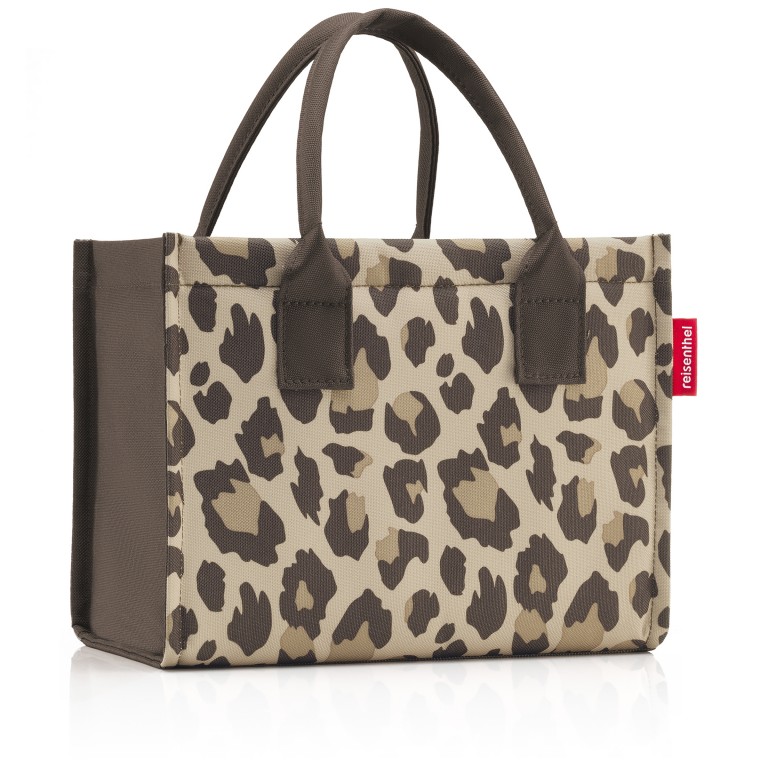 Handtasche Daily Shopper XS Leo Macchiato, Farbe: braun, Marke: Reisenthel, EAN: 4012013744952, Abmessungen in cm: 27x21x14, Bild 3 von 8