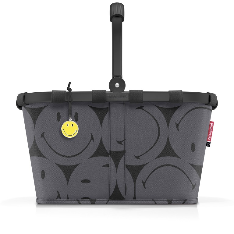 Einkaufskorb Carrybag Smiley Grey, Farbe: grau, Marke: Reisenthel, EAN: 4012013745430, Abmessungen in cm: 48x29x28, Bild 2 von 5