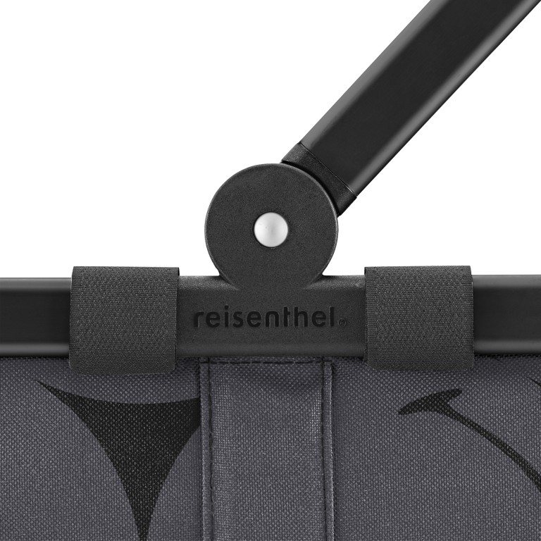Einkaufskorb Carrybag Smiley Grey, Farbe: grau, Marke: Reisenthel, EAN: 4012013745430, Abmessungen in cm: 48x29x28, Bild 5 von 5