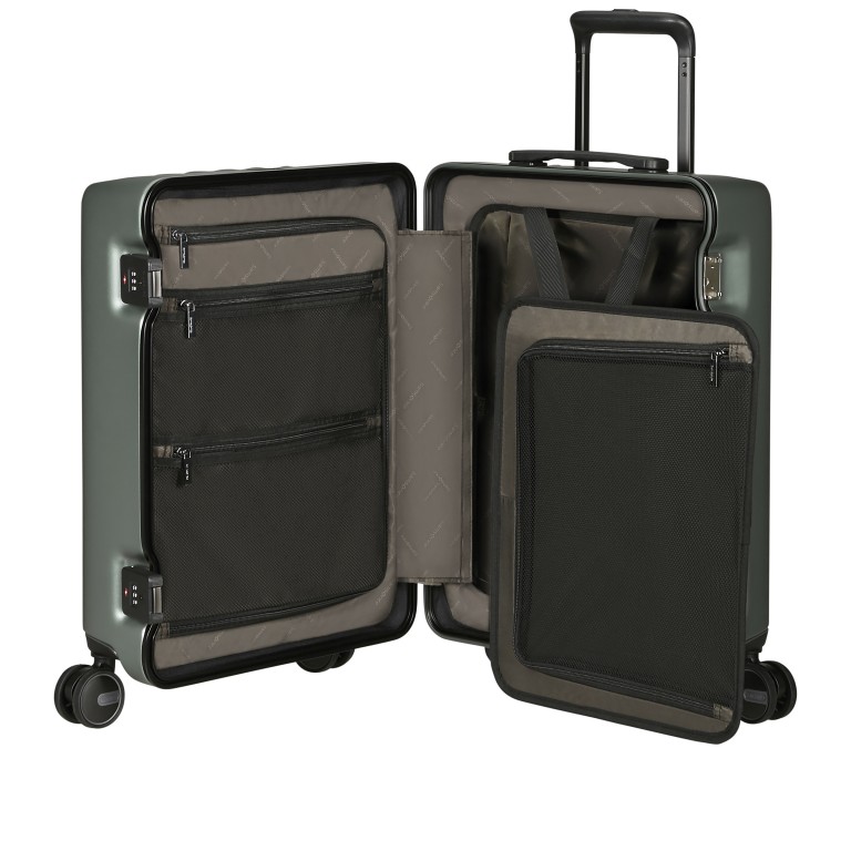 Koffer Focus Spinner 55 Matt Sage Khaki, Farbe: grün/oliv, Marke: Samsonite, EAN: 5400520319098, Abmessungen in cm: 40x55x23, Bild 7 von 10