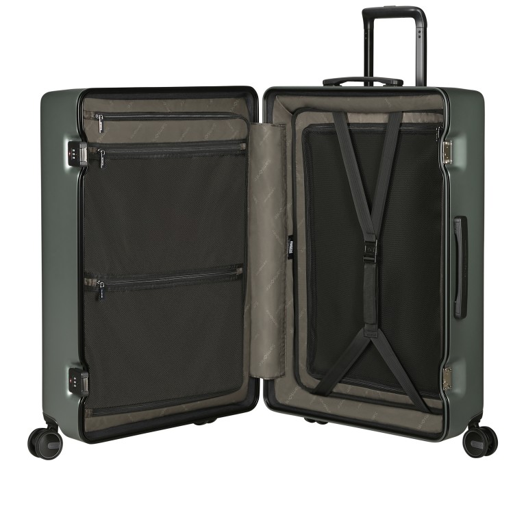Koffer Focus Spinner 75 Matt Sage Khaki, Farbe: grün/oliv, Marke: Samsonite, EAN: 5400520319555, Abmessungen in cm: 51x75x29, Bild 8 von 17