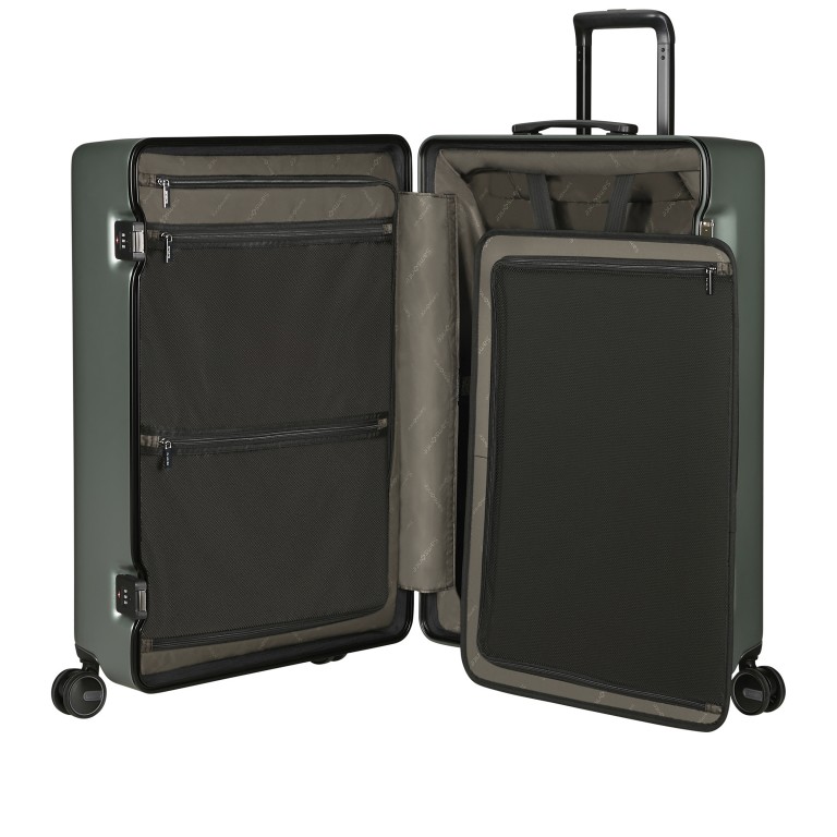 Koffer Focus Spinner 75 Matt Sage Khaki, Farbe: grün/oliv, Marke: Samsonite, EAN: 5400520319555, Abmessungen in cm: 51x75x29, Bild 7 von 17