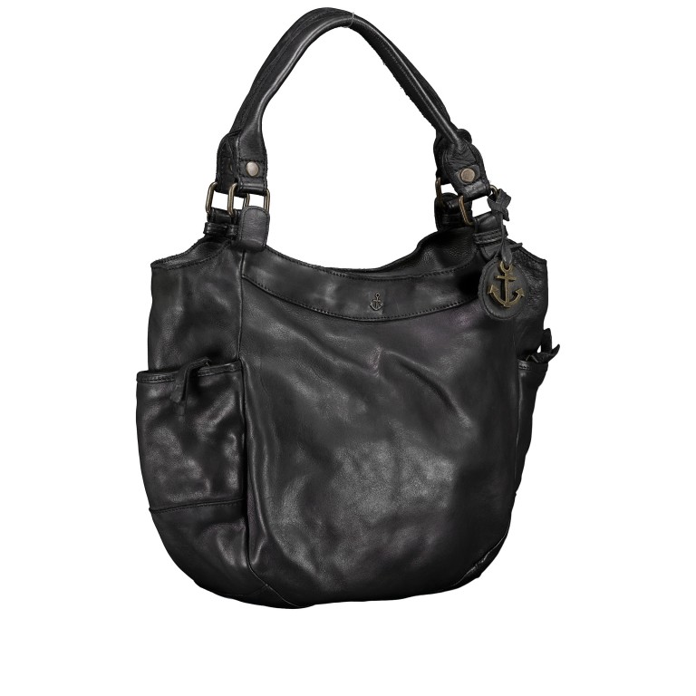 Handtasche Anchor-Love Selina AL-13614 Dark Ash, Farbe: anthrazit, Marke: Harbour 2nd, EAN: 4046478089440, Abmessungen in cm: 26.5x28x13, Bild 2 von 8