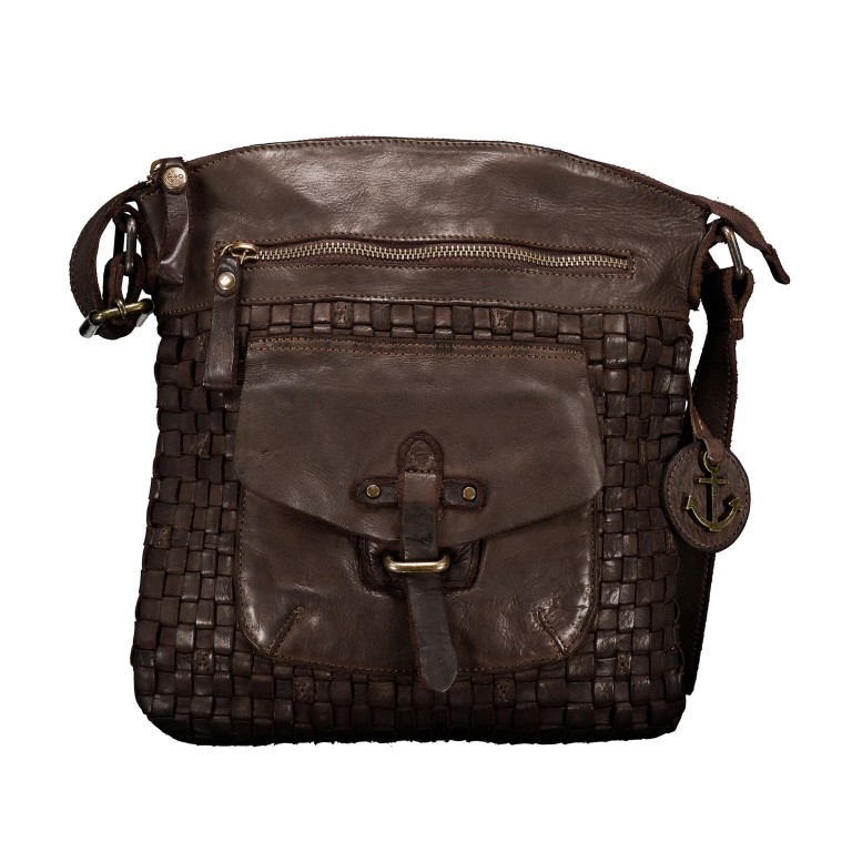 Umhängetasche Urban-Poets Aurora UP-13296 Chocolate Brown, Farbe: braun, Marke: Harbour 2nd, EAN: 4046478089860, Abmessungen in cm: 27.5x30.5x2, Bild 1 von 6