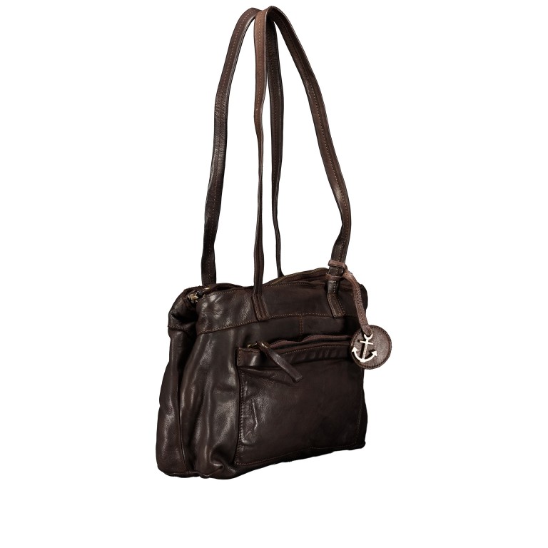 Shopper Urban-Poets Zea UP-13394 Chocolate Brown, Farbe: braun, Marke: Harbour 2nd, EAN: 4046478090187, Abmessungen in cm: 31x21x9, Bild 2 von 5