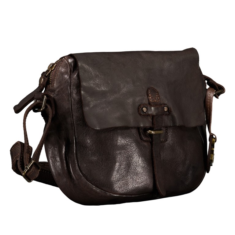 Satteltasche Urban-Poets Reese UP-13124 Chocolate Brown, Farbe: braun, Marke: Harbour 2nd, EAN: 4046478089709, Abmessungen in cm: 22x20x8.5, Bild 2 von 6
