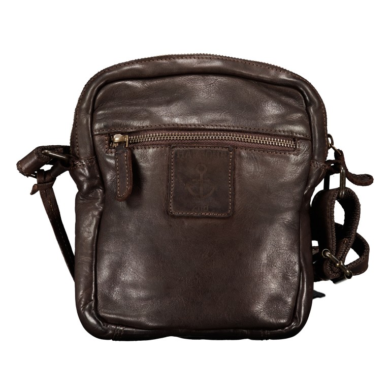 Umhängetasche Urban-Poets Drew UP-13128 Chocolate Brown, Farbe: braun, Marke: Harbour 2nd, EAN: 4046478089730, Abmessungen in cm: 17x20.5x4, Bild 3 von 6