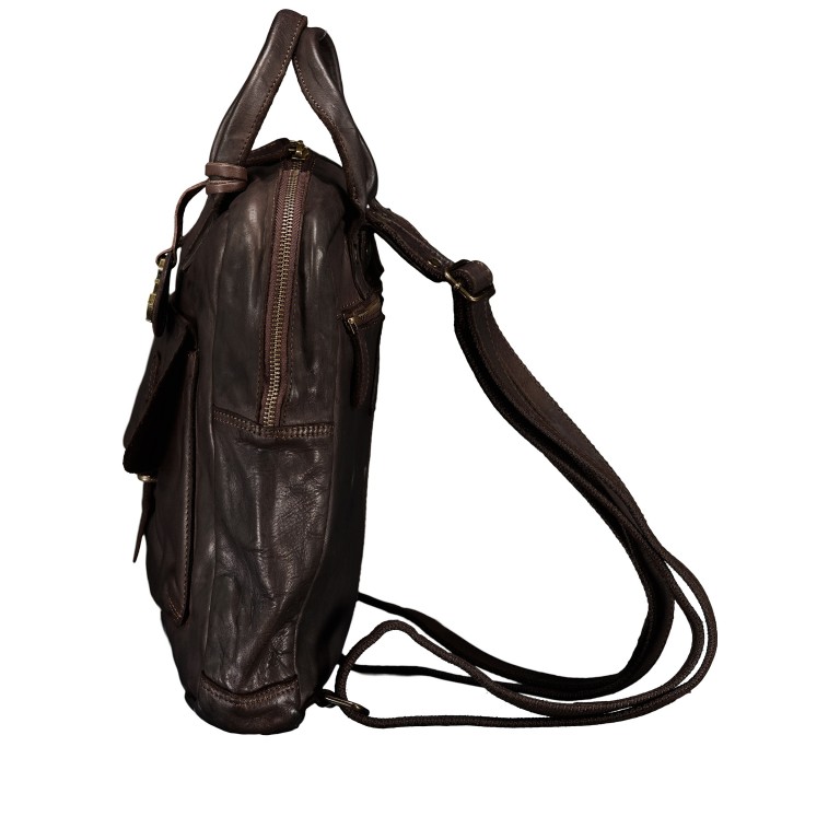 Rucksack Urban-Poets Quinn UP-13130 Chocolate Brown, Farbe: braun, Marke: Harbour 2nd, EAN: 4046478089754, Abmessungen in cm: 22.5x29.5x8.5, Bild 3 von 8