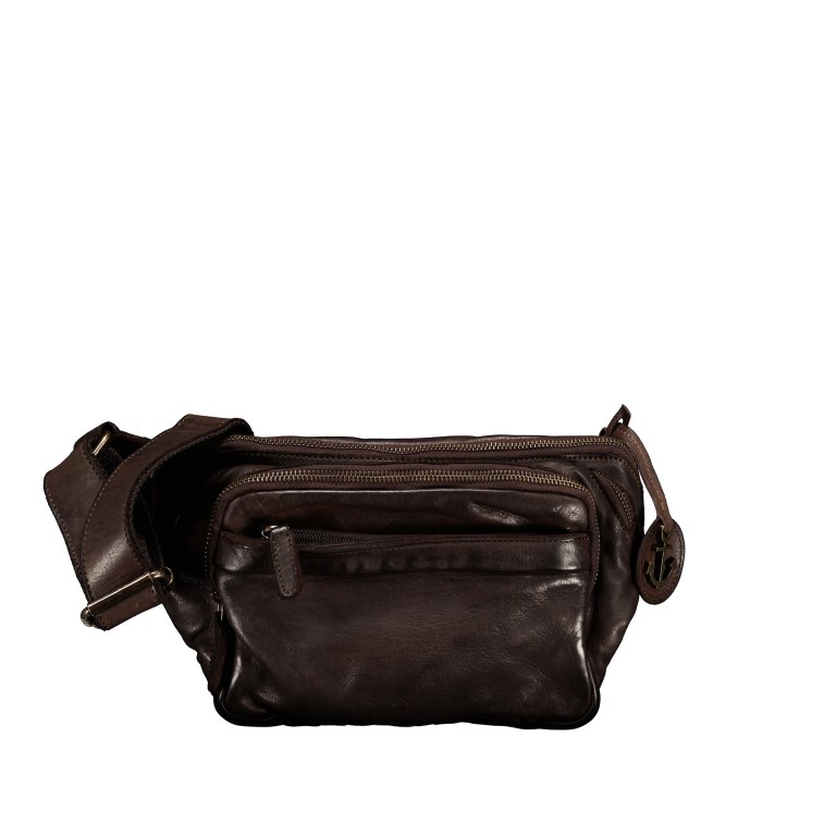 Umhängetasche Urban-Poets Harper UP-13131 Chocolate Brown, Farbe: braun, Marke: Harbour 2nd, EAN: 4046478089761, Abmessungen in cm: 24x17x3, Bild 1 von 7