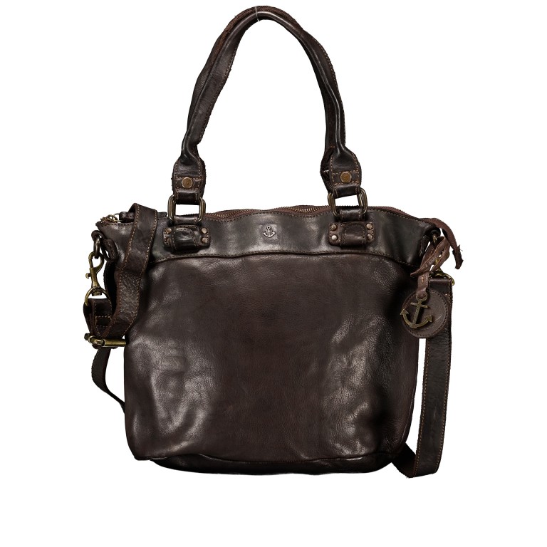Shopper Anchor-Love Bianca B3.5938 Chocolate Brown, Farbe: braun, Marke: Harbour 2nd, EAN: 4046478026544, Abmessungen in cm: 36x27x12.5, Bild 1 von 8