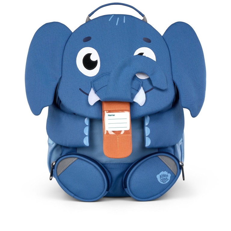 Rucksack Großer Freund für Kinder Elefant, Farbe: blau/petrol, Marke: Affenzahn, EAN: 4057081223053, Bild 6 von 6
