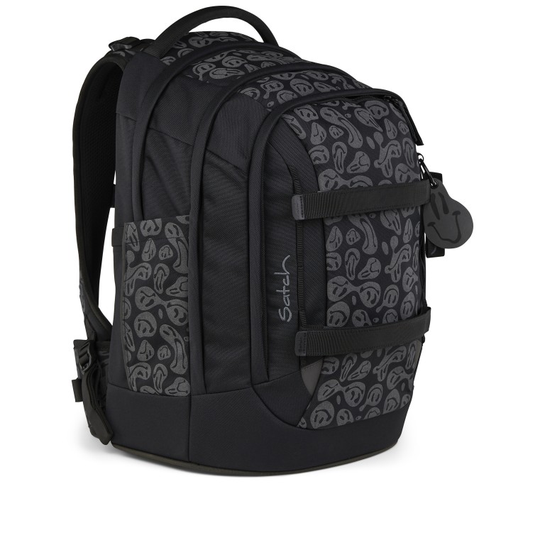 Rucksack Pack 2026 Special Edition Set vierteilig Blurry Faces, Farbe: schwarz, Marke: Satch, EAN: 4057081224548, Abmessungen in cm: 30x45x22, Bild 4 von 10