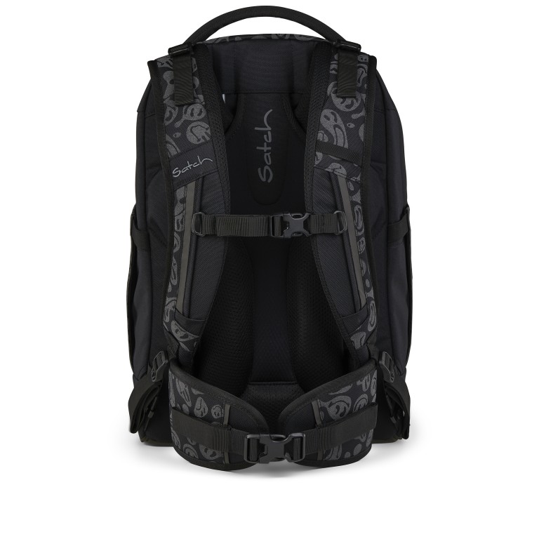 Rucksack Pack 2026 Special Edition Set vierteilig Blurry Faces, Farbe: schwarz, Marke: Satch, EAN: 4057081224548, Abmessungen in cm: 30x45x22, Bild 6 von 10