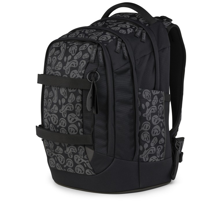 Rucksack Pack 2026 Special Edition Set vierteilig Blurry Faces, Farbe: schwarz, Marke: Satch, EAN: 4057081224548, Abmessungen in cm: 30x45x22, Bild 7 von 10