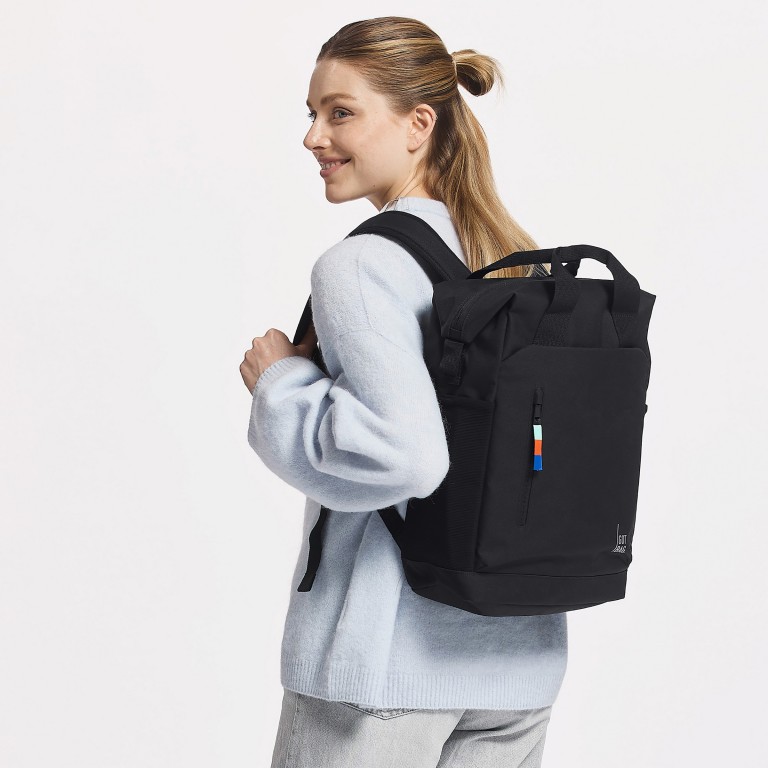 Rucksack Flow Pack mit Laptopfach 14 Zoll Black, Farbe: schwarz, Marke: Got Bag, EAN: 4262457052681, Abmessungen in cm: 30x40x14, Bild 7 von 10