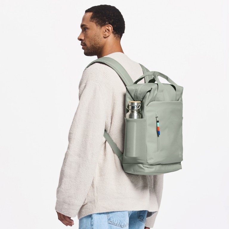 Rucksack Flow Pack mit Laptopfach 14 Zoll Bass, Farbe: grün/oliv, Marke: Got Bag, EAN: 4262457052698, Abmessungen in cm: 30x40x14, Bild 7 von 10