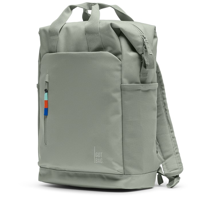 Rucksack Flow Pack mit Laptopfach 14 Zoll Bass, Farbe: grün/oliv, Marke: Got Bag, EAN: 4262457052698, Abmessungen in cm: 30x40x14, Bild 2 von 10