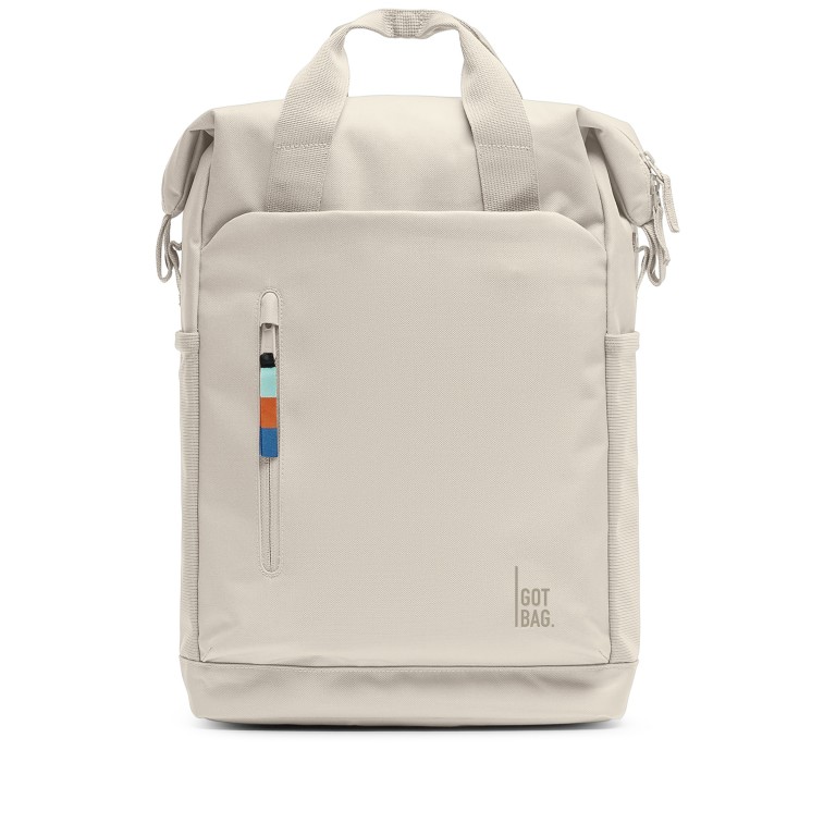 Rucksack Flow Pack mit Laptopfach 14 Zoll Soft Shell, Farbe: beige, Marke: Got Bag, EAN: 4262457052704, Abmessungen in cm: 30x40x14, Bild 1 von 10