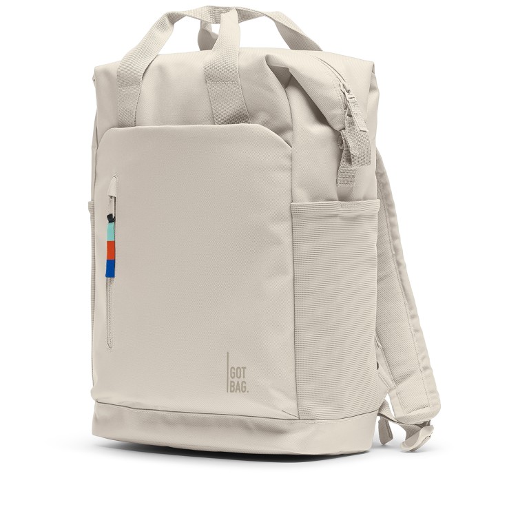 Rucksack Flow Pack mit Laptopfach 14 Zoll Soft Shell, Farbe: beige, Marke: Got Bag, EAN: 4262457052704, Abmessungen in cm: 30x40x14, Bild 2 von 10