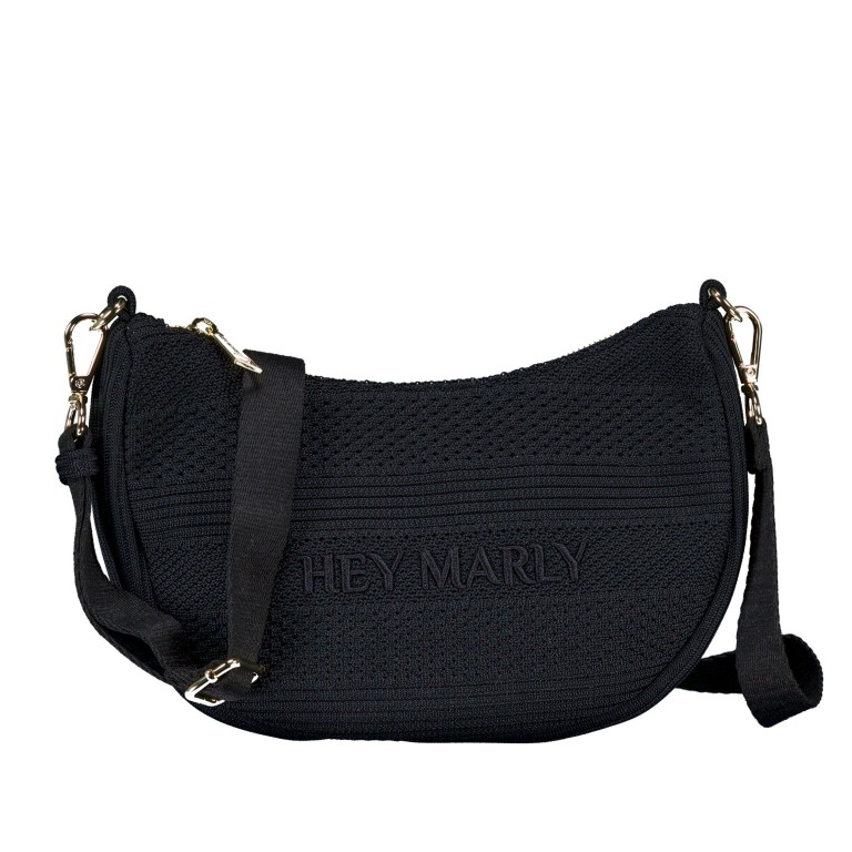 Umhängetasche Lifetime Wonder S Black, Farbe: schwarz, Marke: Hey Marly, EAN: 4262484657613, Abmessungen in cm: 26.5x17x6.5, Bild 1 von 6