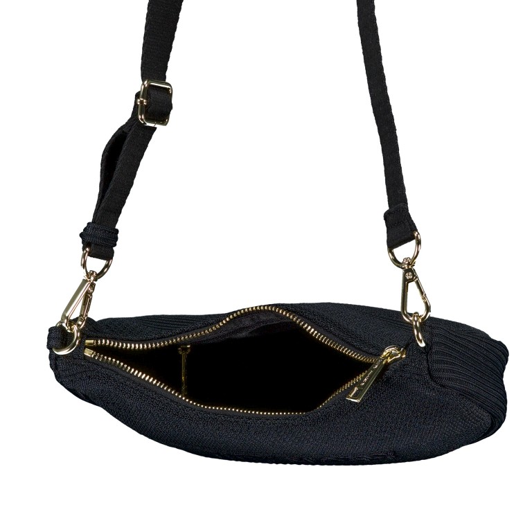 Umhängetasche Lifetime Wonder S Black, Farbe: schwarz, Marke: Hey Marly, EAN: 4262484657613, Abmessungen in cm: 26.5x17x6.5, Bild 6 von 6