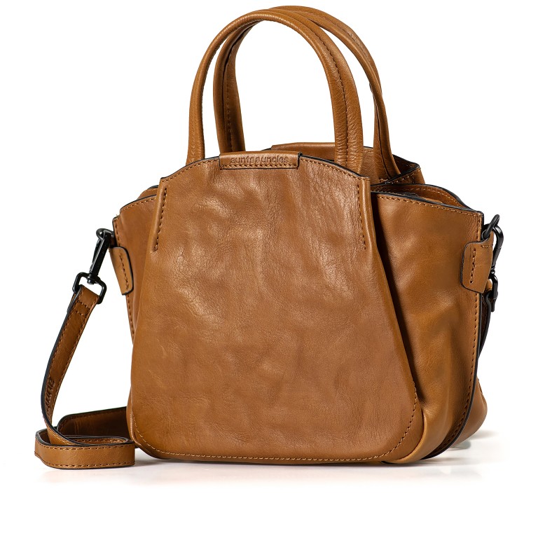 Handtasche Grandma's Luxury Club Mrs. Plum Crumble Caramel, Farbe: cognac, Marke: Aunts & Uncles, EAN: 4255717211553, Abmessungen in cm: 29x20x11, Bild 2 von 7