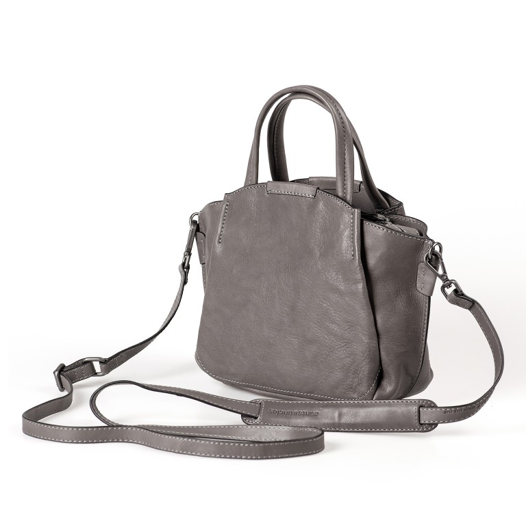 Handtasche Grandma's Luxury Club Mrs. Plum Crumble Oyster Grey, Farbe: grau, Marke: Aunts & Uncles, EAN: 4255717211584, Abmessungen in cm: 29x20x11, Bild 3 von 7