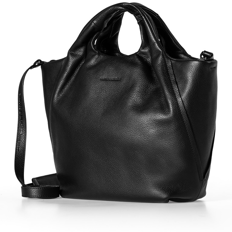 Handtasche Philocalists Dearie Black Dress, Farbe: schwarz, Marke: Aunts & Uncles, EAN: 4255717207839, Abmessungen in cm: 31x25x11, Bild 2 von 7