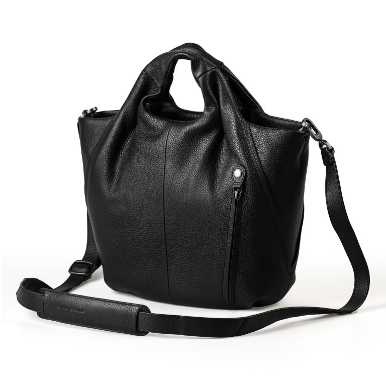 Handtasche Philocalists Dearie Black Dress, Farbe: schwarz, Marke: Aunts & Uncles, EAN: 4255717207839, Abmessungen in cm: 31x25x11, Bild 3 von 7