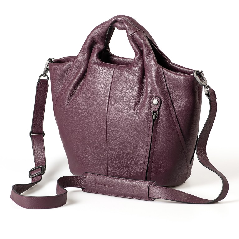 Handtasche Philocalists Dearie Merlot, Farbe: rot/weinrot, Marke: Aunts & Uncles, EAN: 4255717213359, Abmessungen in cm: 31x25x11, Bild 3 von 7