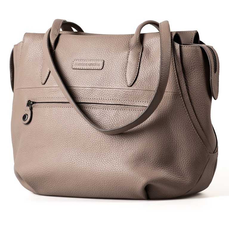 Shopper Philocalists Gorgeous Portabella, Farbe: beige, Marke: Aunts & Uncles, EAN: 4255717213618, Abmessungen in cm: 35x26x16, Bild 3 von 6