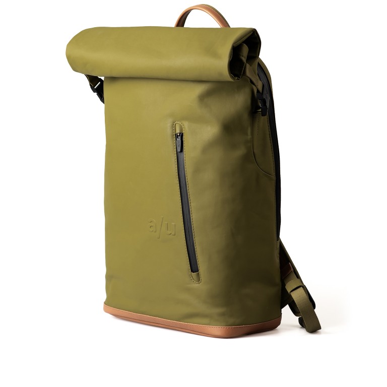 Rucksack Japan Fukui Marshland, Farbe: grün/oliv, Marke: Aunts & Uncles, EAN: 4255717210143, Abmessungen in cm: 27x42x12, Bild 2 von 11