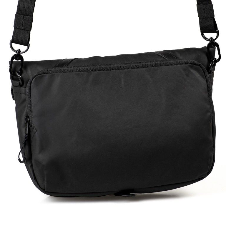 Umhängetasche Japan Re Takahashi Black, Farbe: schwarz, Marke: Aunts & Uncles, EAN: 4255717210662, Abmessungen in cm: 30x21x9, Bild 3 von 8