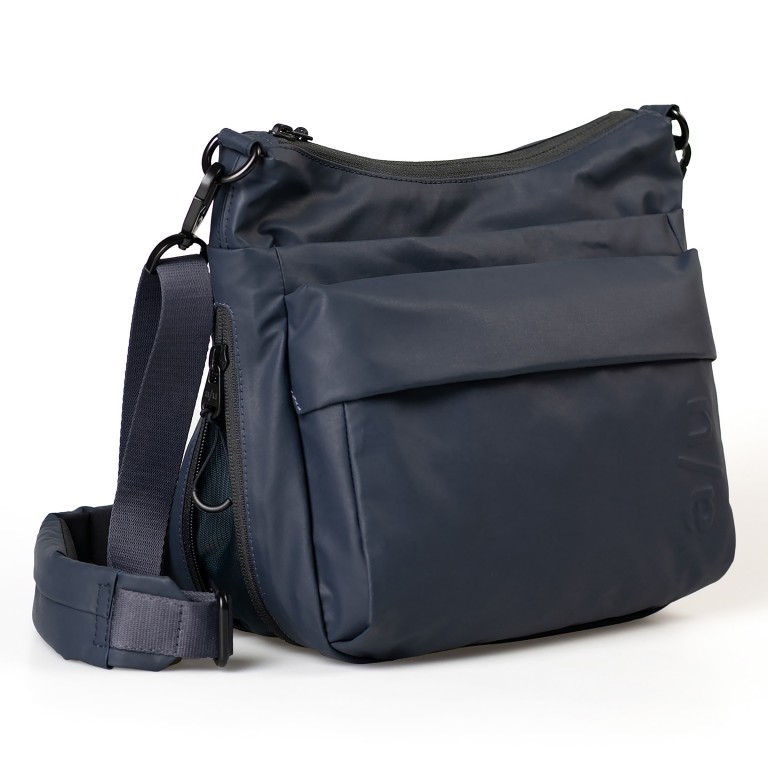 Umhängetasche Japan Re-Lite Nanuki erweiterbar Outer Space, Farbe: blau/petrol, Marke: Aunts & Uncles, EAN: 4255717212574, Abmessungen in cm: 28x21x9.5, Bild 2 von 7